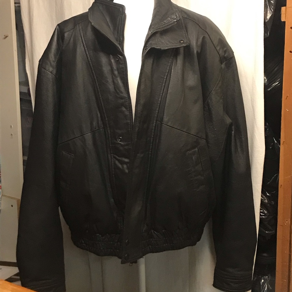 Charles Klein leather jacket